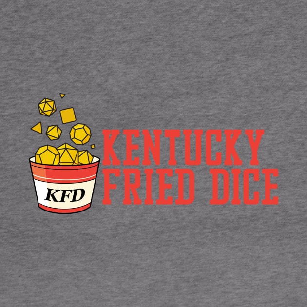 KFD Bucket with Red Text by KYFriedDice